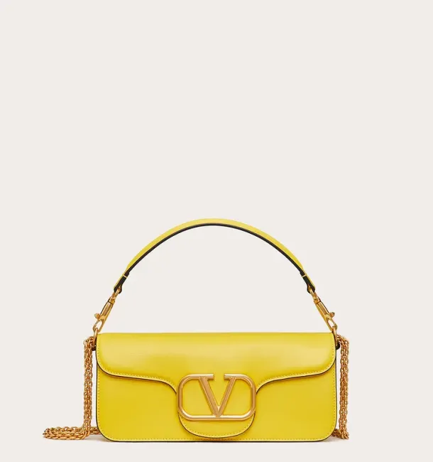 Valentino VLOGO SIGNATURE CALFSKIN SHOULDER BAG