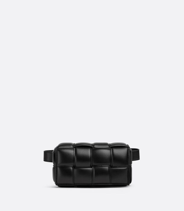Bottega Veneta padded cassette BLACK
